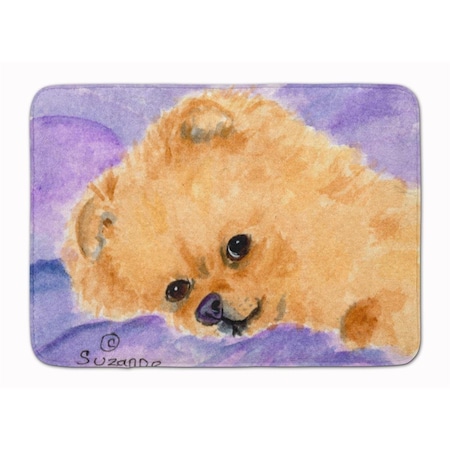 Carolines Treasures Pomeranian Machine Washable Memory Foam Mat SS8834RUG